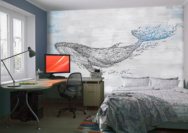 Изображение товара Фотообои листовые Vimala Созвездие кита (270x300)