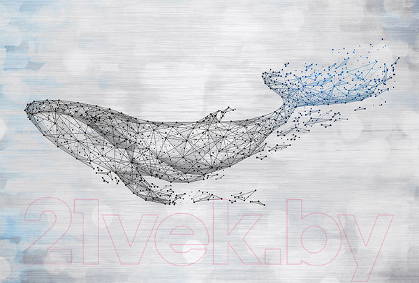 Изображение товара Фотообои листовые Vimala Созвездие кита (270x400)