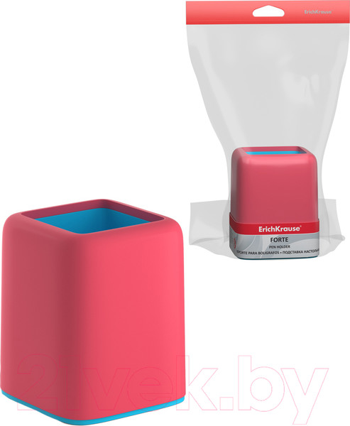 Изображение товара Подставка настольная Erich Krause Forte Bubble Gum / 58013 (розовый/голубой)