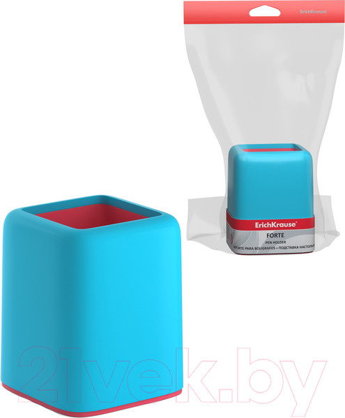 Изображение товара Подставка настольная Erich Krause Forte Bubble Gum / 58012 (голубой/розовый)