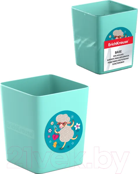 Изображение товара Подставка настольная Erich Krause Base Flower Sheep / 58009 (мятный)