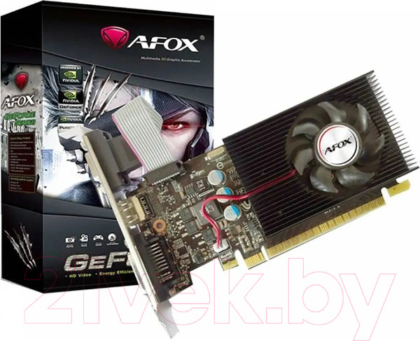Изображение товара Видеокарта AFOX GeForce GT 730 4GB DDR3 (AF730-4096D3L6)