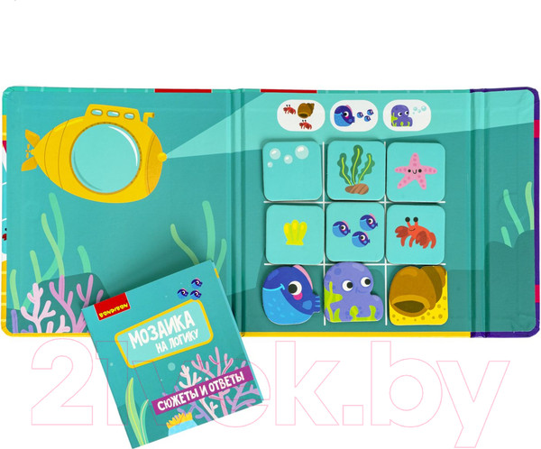 Изображение товара Развивающая игра Bondibon Мини игры в дорогу. Малыши думают / ВВ5350