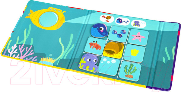 Изображение товара Развивающая игра Bondibon Мини игры в дорогу. Малыши думают / ВВ5350