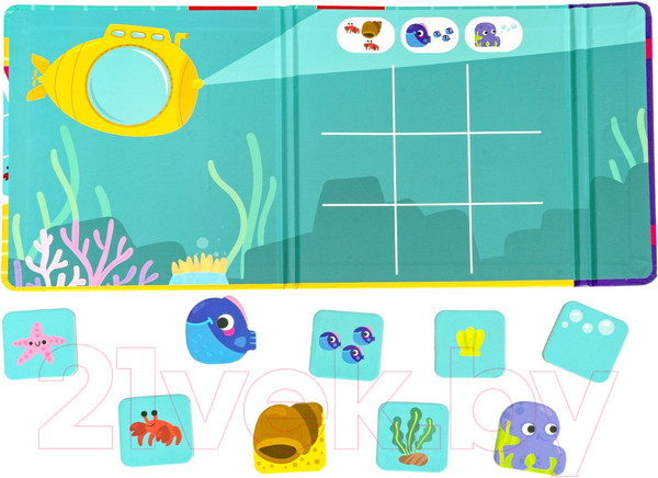 Изображение товара Развивающая игра Bondibon Мини игры в дорогу. Малыши думают / ВВ5350