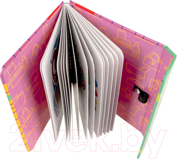 Изображение товара Развивающая книга Bondibon Мини игры в дорогу. Найди отличия по цвету / ВВ5351