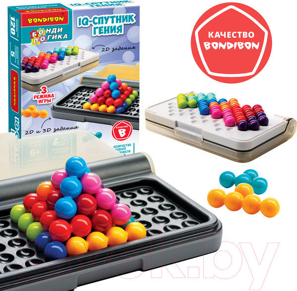 Изображение товара Игра-головоломка Bondibon IQ-Спутник гения / ВВ5532