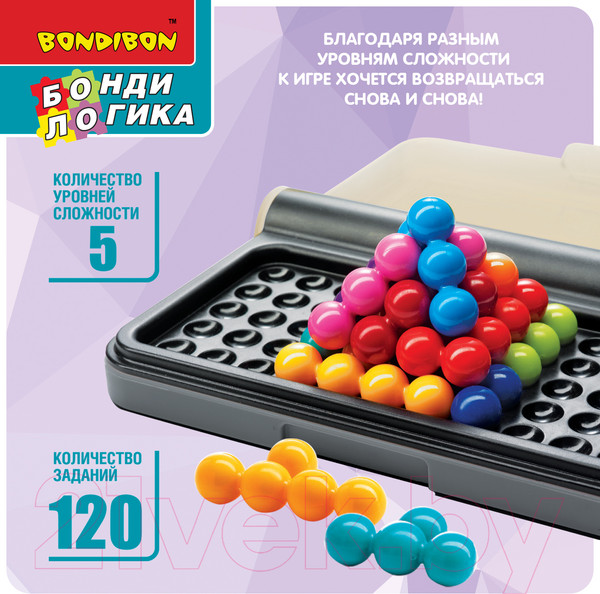 Изображение товара Игра-головоломка Bondibon IQ-Спутник гения / ВВ5532