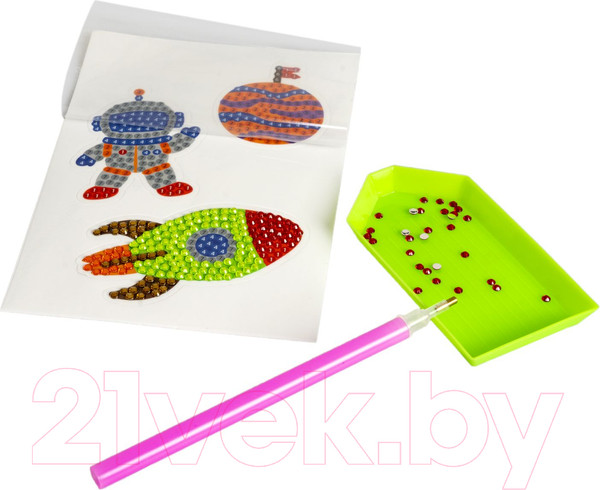 Изображение товара Набор алмазной вышивки Bondibon Космос / ВВ3349