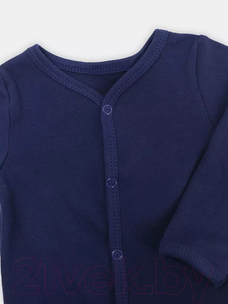 Изображение товара Боди для малышей Rant 7169-74 (темно-синий, р.74)