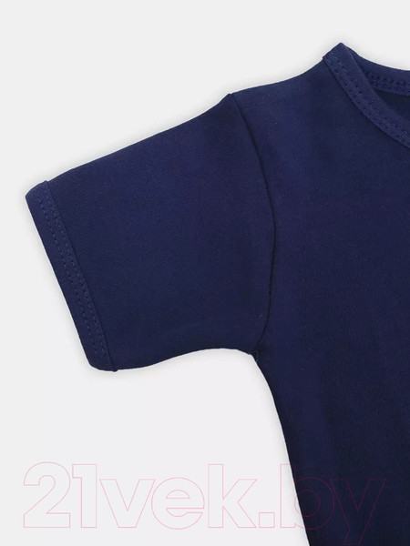 Изображение товара Боди для малышей Rant 6569-62 (темно-синий, р.62)