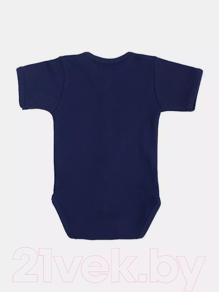 Изображение товара Боди для малышей Rant 6569-62 (темно-синий, р.62)