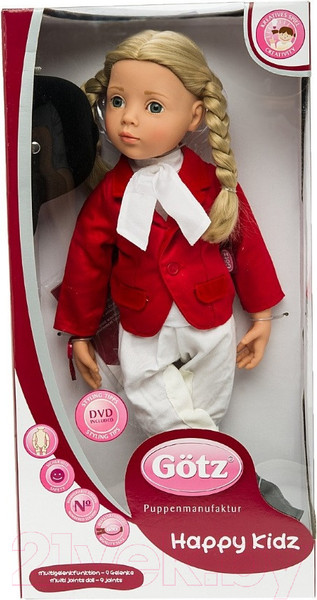 Изображение товара Кукла Gotz Анна в костюме для верховой езды / 1466022