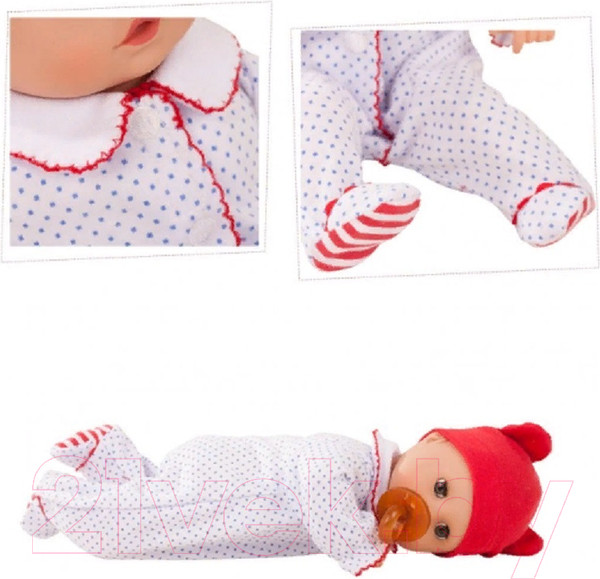 Изображение товара Пупс с аксессуарами Gotz Маффин мальчик в гороховом боди / 1820529