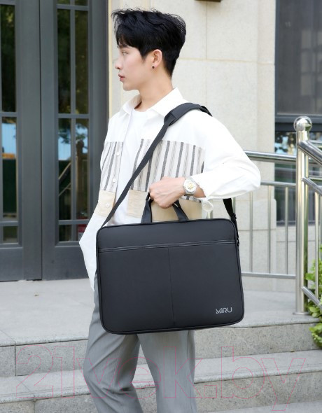 Изображение товара Сумка для ноутбука Miru Large 17.3" / 1034 (черный)