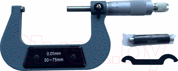 Изображение товара Микрометр Shanghai Instrument МК-75 (50-75мм)
