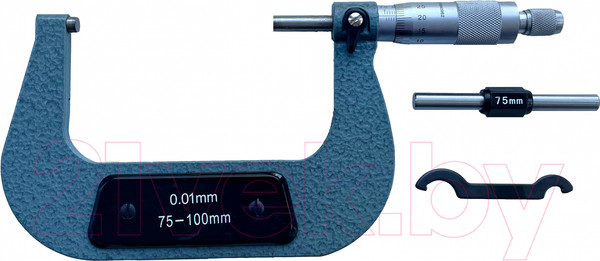 Изображение товара Микрометр Shanghai Instrument МК-100 (75-100мм)
