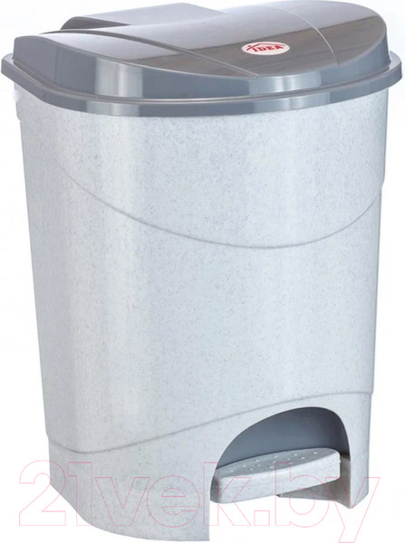 Изображение товара Мусорное ведро Idea М2890 (мраморный)