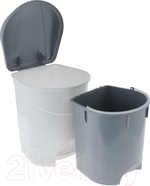 Изображение товара Мусорное ведро Idea М2890 (мраморный)