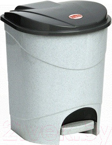 Изображение товара Мусорное ведро Idea М2890 (мраморный)