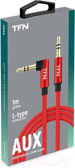 Изображение товара Кабель TFN TFN-CAUXL1MRD (1м, черный/красный)