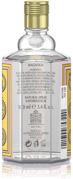 Изображение товара Одеколон N4711 Floral Collection Magnolia (100мл)