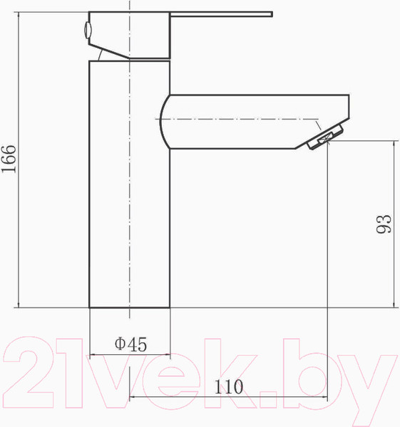 Изображение товара Смеситель Fashun A51101-8