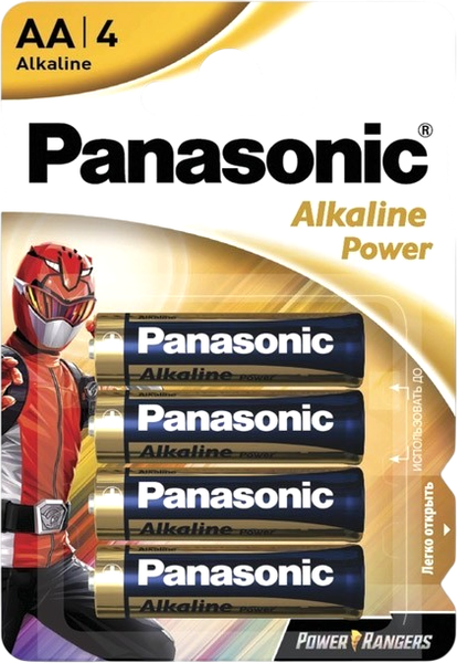 Изображение товара Комплект батареек Panasonic LR6REB/4BPRPR (4шт)