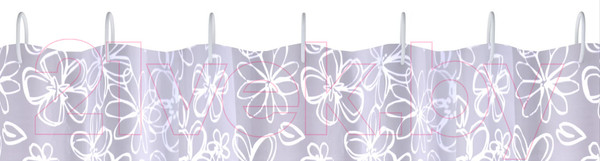 Изображение товара Шторка-занавеска для ванны Fashun A8812