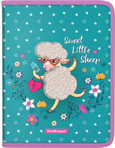 Изображение товара Папка для тетрадей Erich Krause Flower Sheep / 54952