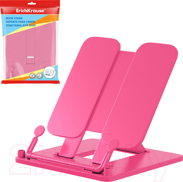 Изображение товара Подставка для книг Erich Krause Bubble Gum / 58060 (розовый)
