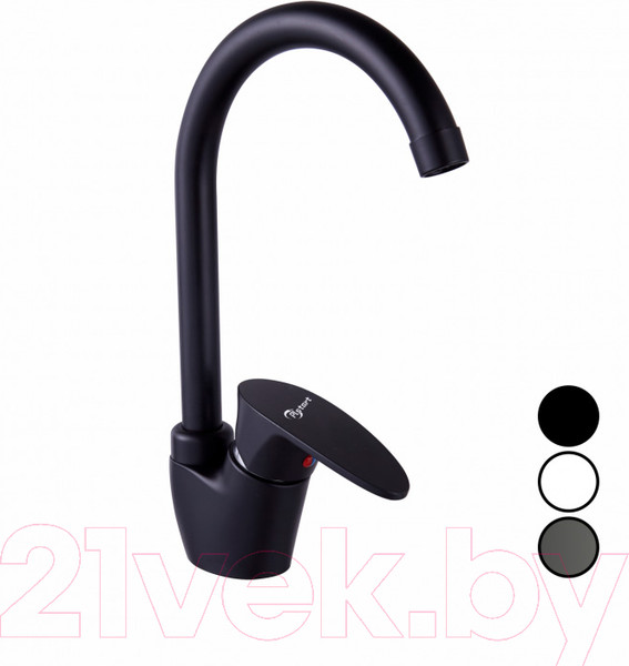 Изображение товара Смеситель Plstart PL4105-17 (графит)