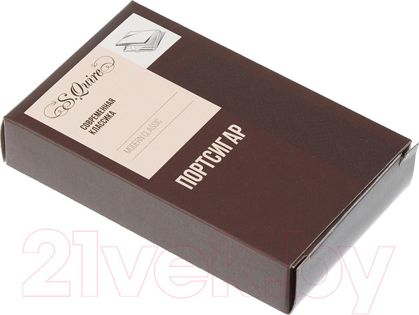Изображение товара Портсигар S.Quire LSO21-115DBr-RB (темно-коричневый)