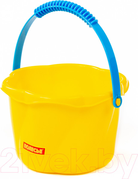 Изображение товара Ведерко для игры в песочнице Полесье Ведро-цветок / 94193 (в ассортименте)