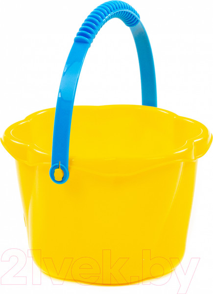 Изображение товара Ведерко для игры в песочнице Полесье Ведро-цветок / 94193 (в ассортименте)