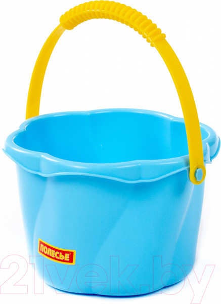 Изображение товара Ведерко для игры в песочнице Полесье Ведро-цветок / 94193 (в ассортименте)