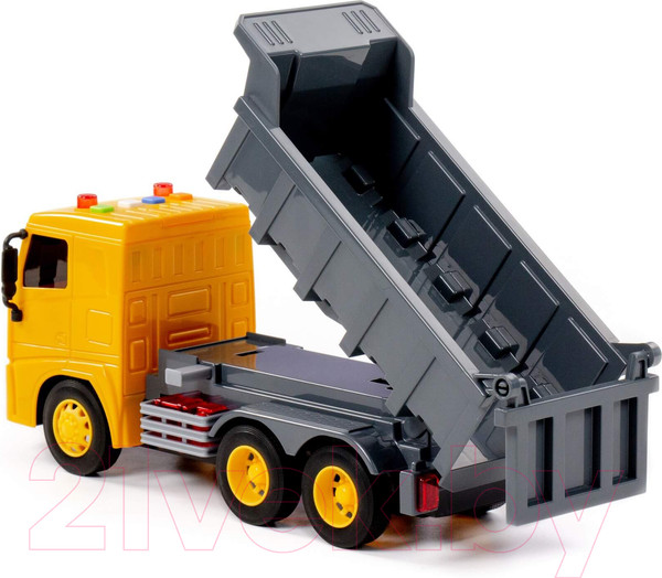 Изображение товара Самосвал игрушечный Полесье МАЗ инерционный со звуком и светом / 94056