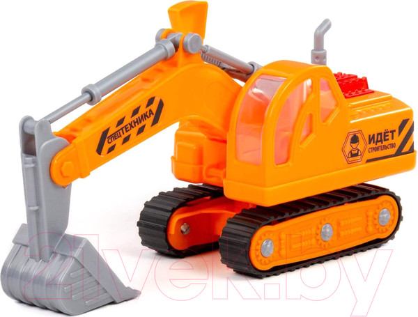 Изображение товара Экскаватор игрушечный Полесье Гусеничный Профи / 93875