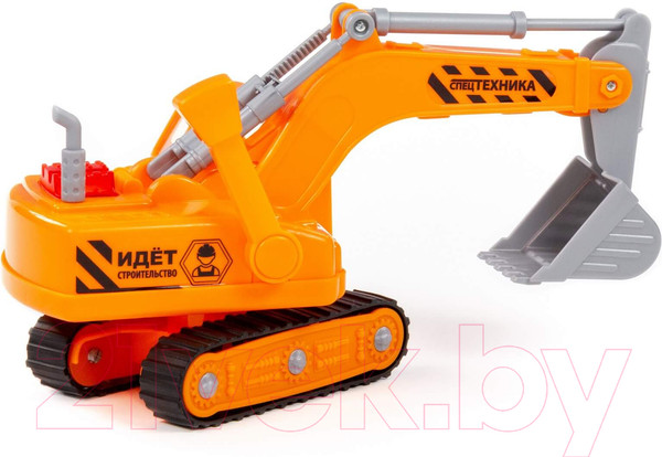 Изображение товара Экскаватор игрушечный Полесье Гусеничный Профи / 93875