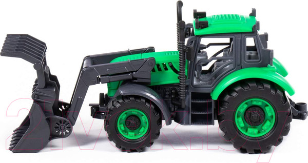 Изображение товара Погрузчик игрушечный Полесье Прогресс Сельскохозяйственный / 91741