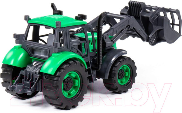 Изображение товара Погрузчик игрушечный Полесье Прогресс Сельскохозяйственный / 91741