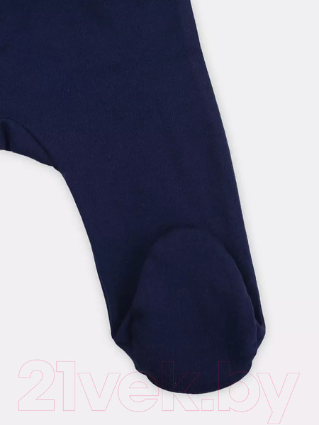 Изображение товара Ползунки Rant С закрытыми ножками / 3169-68 (темно-синий, р.68)
