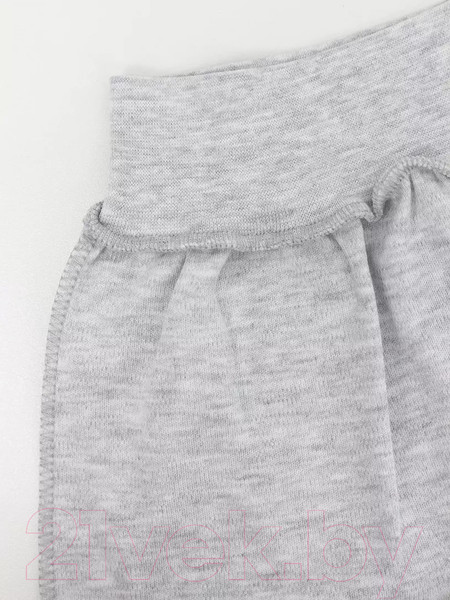 Изображение товара Ползунки Rant С закрытыми ножками / 3369-56 (светло-серый меланж, р.56)