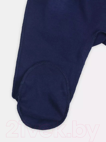 Изображение товара Ползунки Rant С закрытыми ножками / 3369-56 (темно-синий, р.56)