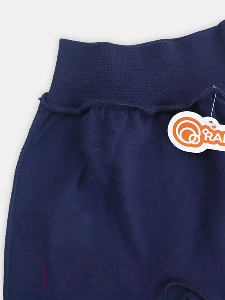 Изображение товара Ползунки Rant С закрытыми ножками / 3369-56 (темно-синий, р.56)