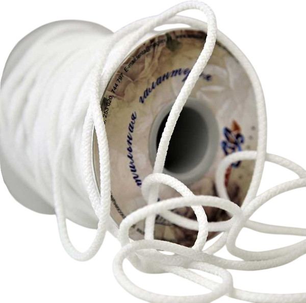 Изображение товара Тесьма декоративная Лента 6127 (3 / белый)