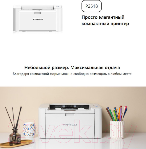 Изображение товара Принтер Pantum P2518