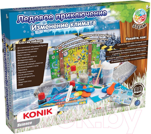 Изображение товара Научная игра Konik Science Ледовое приключение. Изменение климата / SSE1003