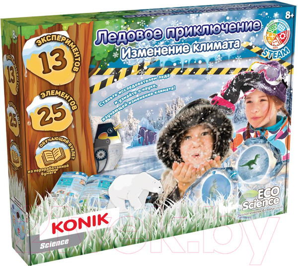 Изображение товара Научная игра Konik Science Ледовое приключение. Изменение климата / SSE1003