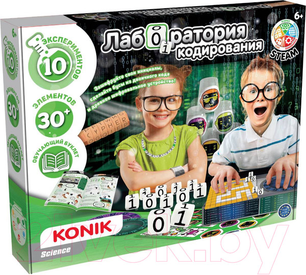 Изображение товара Научная игра Konik Science Лаборатория кодирования / SSE1004